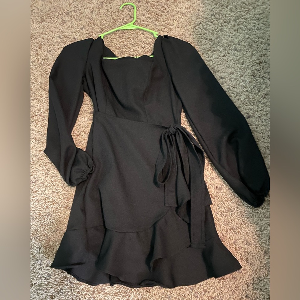Shein black dress